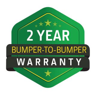 Image showing the bumper-to-bumper warranty badge. Image showing the bumper-to-bumper warranty badge.