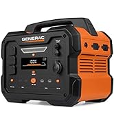 Generac GB1000 1086Wh Portable Power Station with Lithium-Ion NMC - Clean, Emission-Free Power - ...