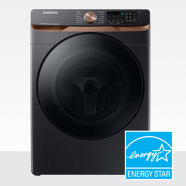 Image of washer with Energy Star logo. Image of washer with Energy Star logo.