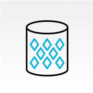 Illustration of blue diamond design on drum. Illustration of blue diamond design on drum.